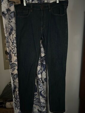 Levi’s Dark Wash Straight Leg Jeans